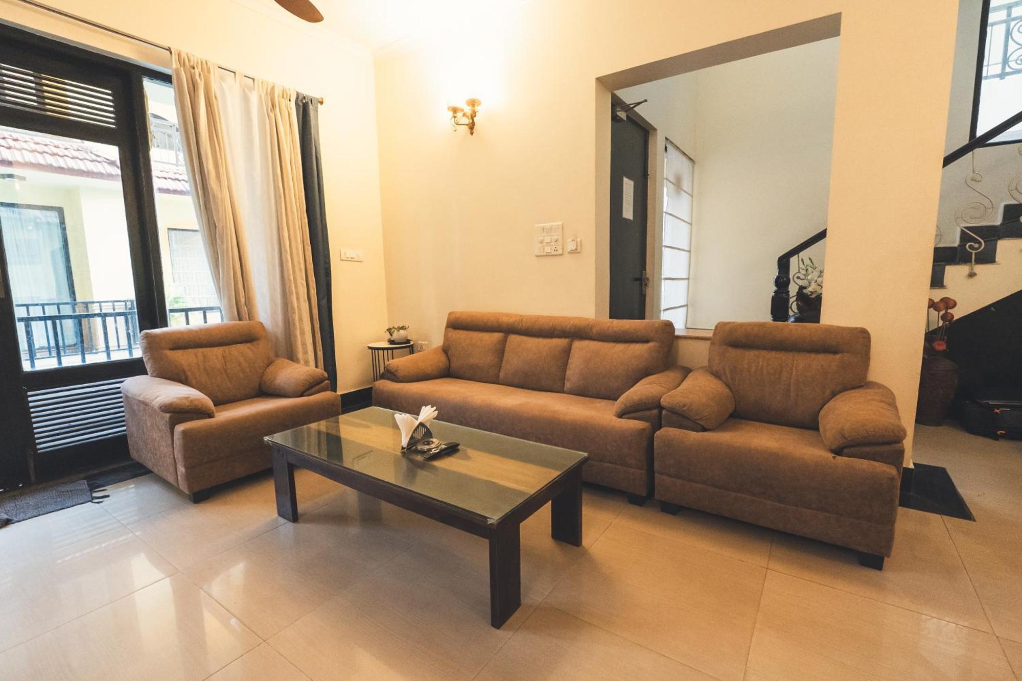 Villa M - Lagoon 4 Calangute 3Bhk Pool Facing, Breakfast Included Gamle Goa Eksteriør bilde
