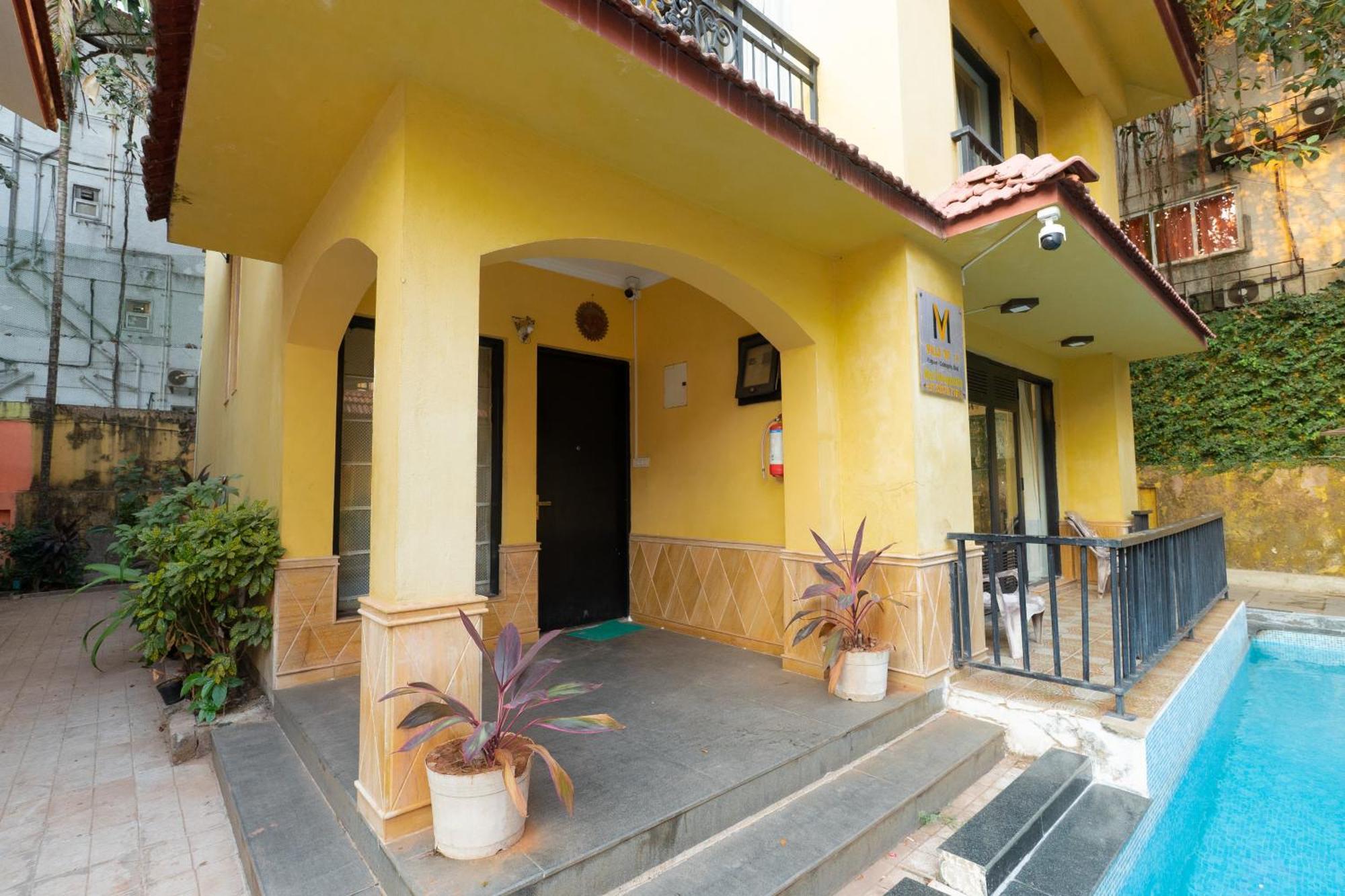 Villa M - Lagoon 4 Calangute 3Bhk Pool Facing, Breakfast Included Gamle Goa Eksteriør bilde