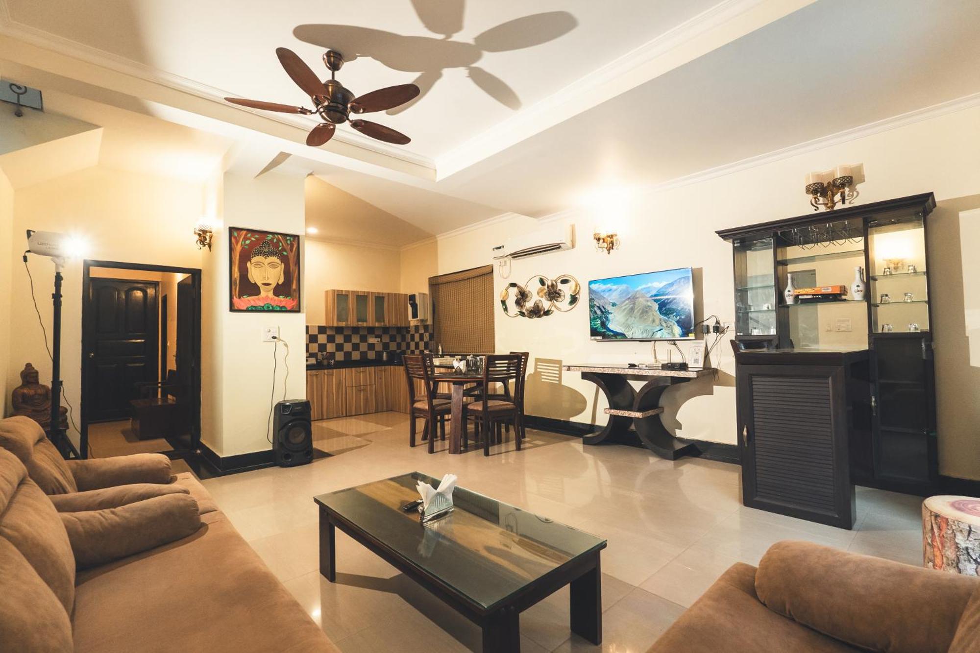 Villa M - Lagoon 4 Calangute 3Bhk Pool Facing, Breakfast Included Gamle Goa Eksteriør bilde