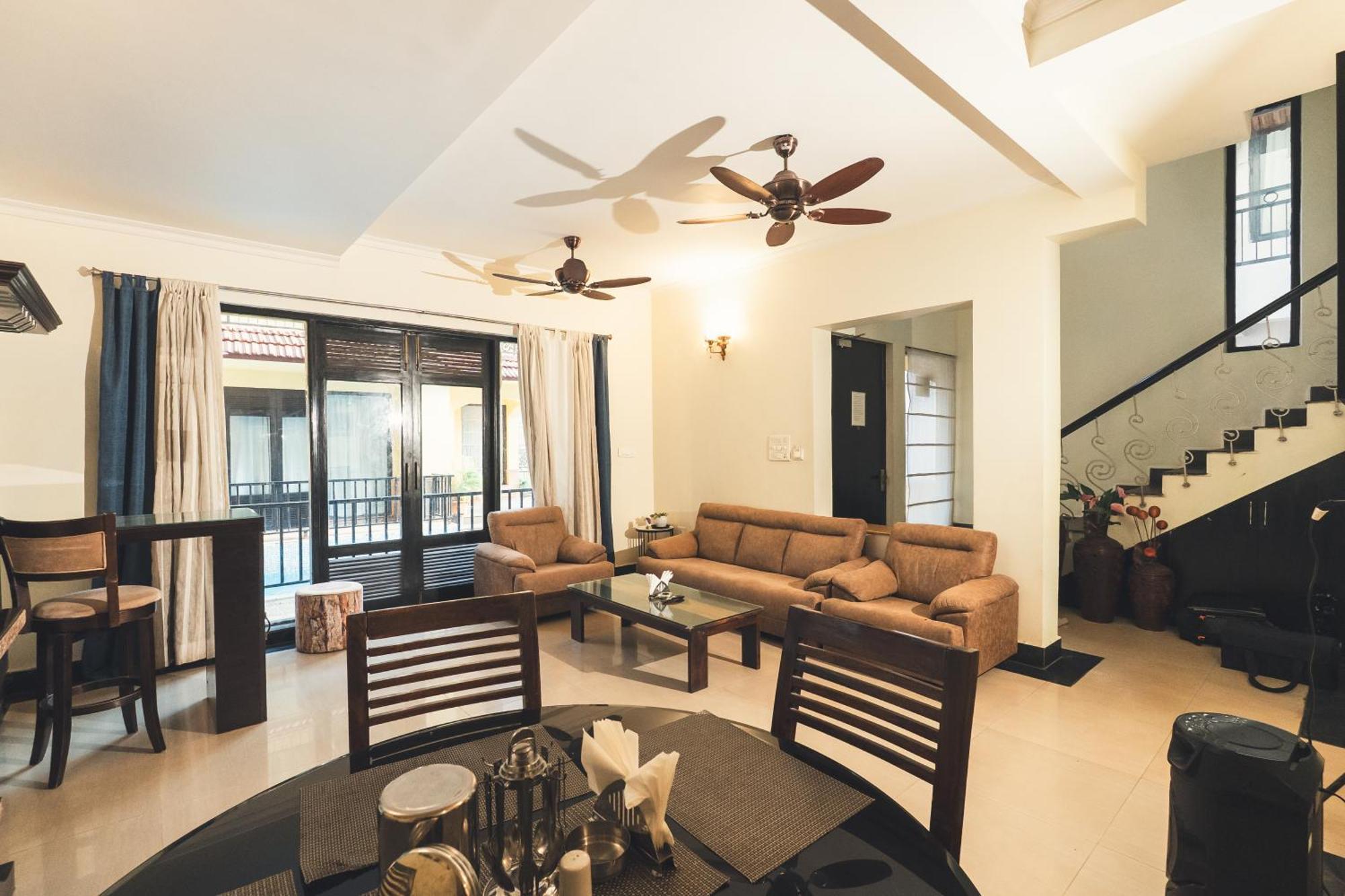 Villa M - Lagoon 4 Calangute 3Bhk Pool Facing, Breakfast Included Gamle Goa Eksteriør bilde